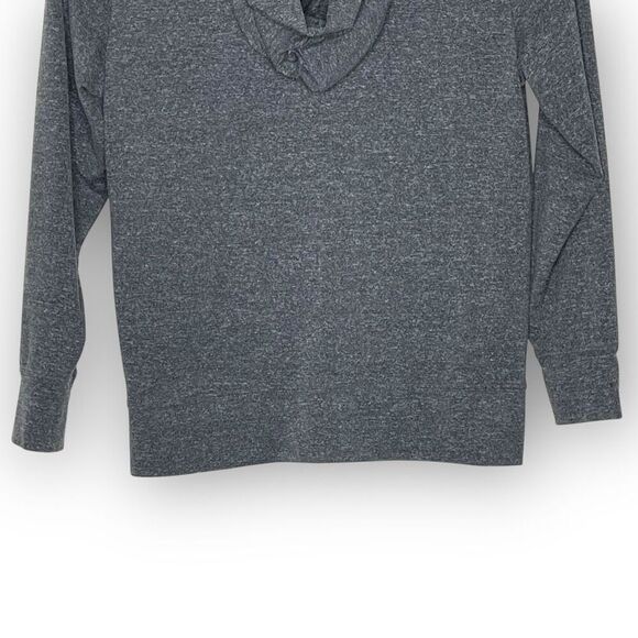 Rumi & Ryder Full Zip Hooded Long Sleeve Active Wear Gray Top Kids Size Medium - Picture 6 of 9